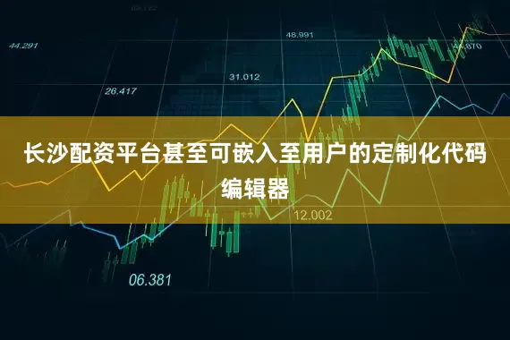 长沙配资平台甚至可嵌入至用户的定制化代码编辑器