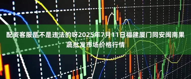配资客服是不是违法的呀2025年7月11日福建厦门同安闽南果蔬批发市场价格行情