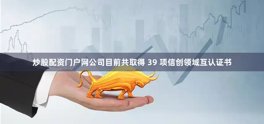 炒股配资门户网公司目前共取得 39 项信创领域互认证书